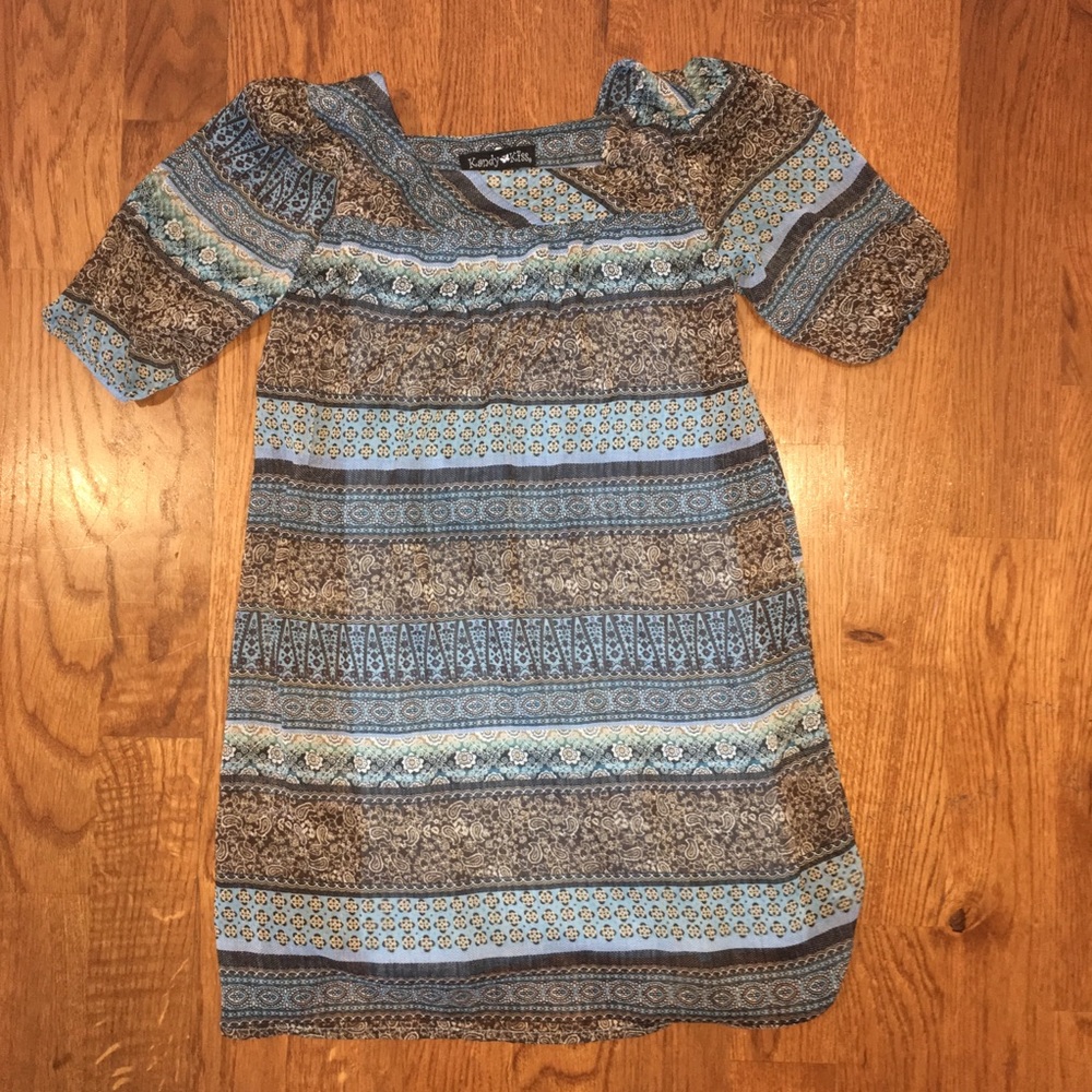 Kandy kiss girls blue dress